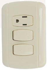 ARMADURA COMBINADO 1 TOMA 2 APAGADOR FG LIGHTING