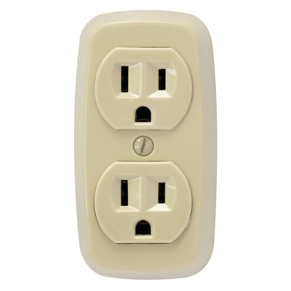 ARMADURA DOBLE POLALIZADA 15A S/PONER MARFIL EAGLE