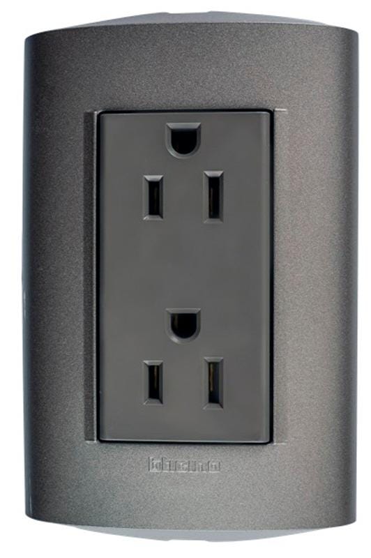 ARMADURA DOBLE POLARIZADA 15A TERRAMINK MODUS STYLE BTICINO