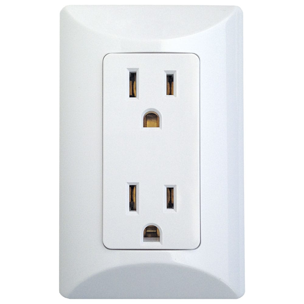 ARMADURA DOBLE POLARIZADA 15A S/PONER BLANCO EAGLE