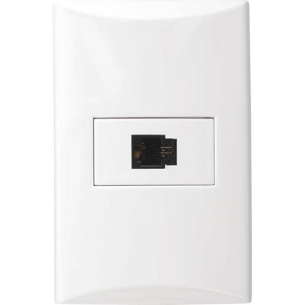 ARMADURA TELEFONICA MODULAR 4H BLANCO PLATA EAGLE