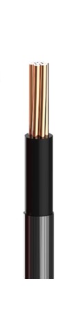 CABLE THHN #12 DE COBRE NEGRO (METRO)