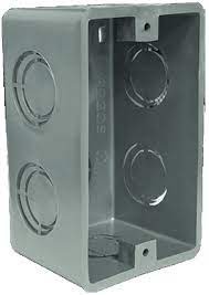 CAJA RECTANGULAR PLASTICA GRIS/PRO ARGOS