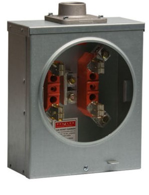 CAJA SOCKET CUADRADO MONOFASICA 100A 120/240V PROELCA