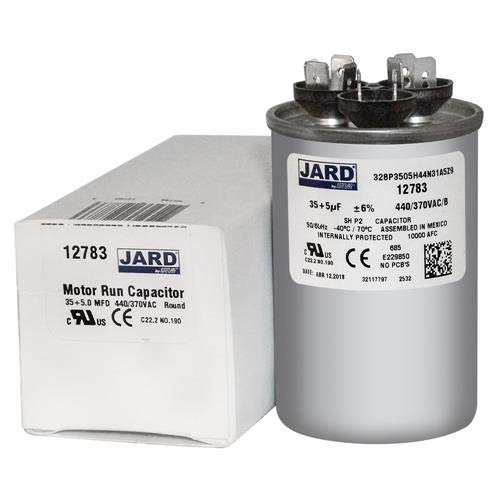 CAPACITOR 35UF DUAL VOLTAJE GRIS METAL JARD
