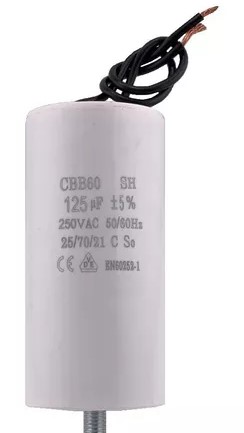 CAPACITOR CON CABLE 125UF