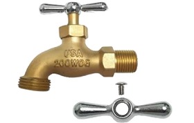 CHORRO DE 3/4 BRONCE LIVIANA MARIPOSA KUVAL