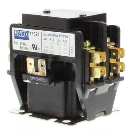 CONTACTOR 30A 240V 2 POLO JARD