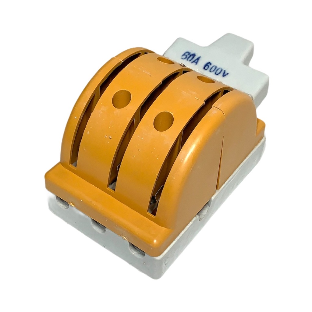 CUCHILLA DE INTERRUPTOR DE PORCELANA 3X60A 2 TIRO