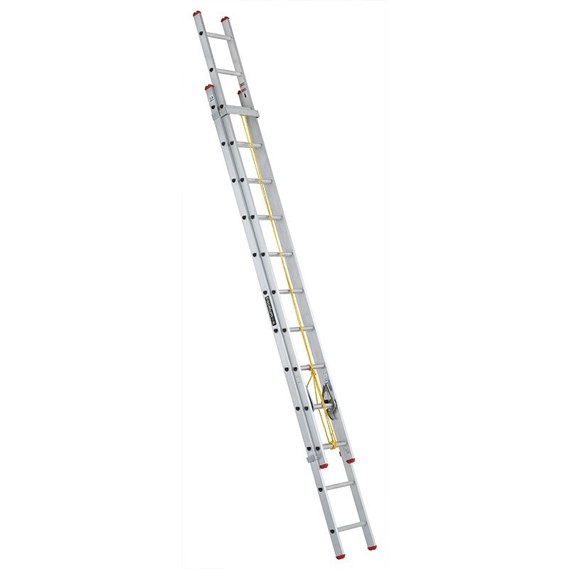 ESCALERA DE EXTENCION DE ALUMINIO TIPO III 16 ESCALONES
