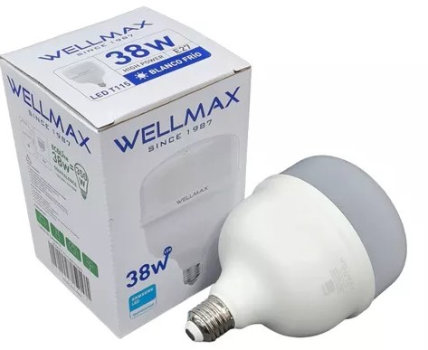 FOCO ALTA POTENCIA 38W 110V/220V WELLMAX