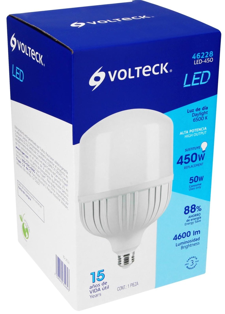 FOCO ALTA POTENCIA 50W 110V/220V VOLTECK