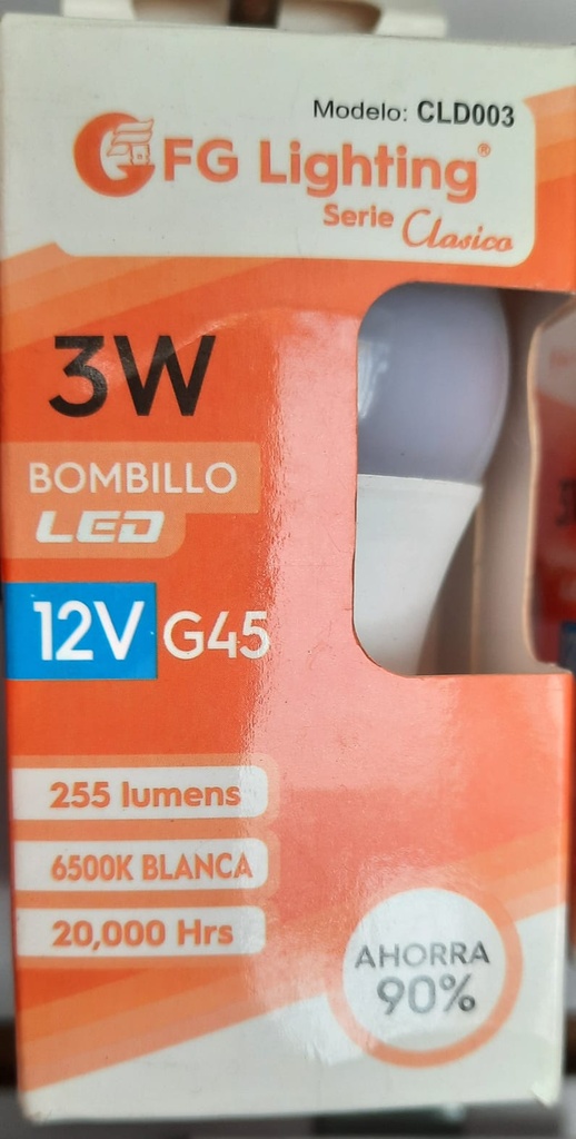 FOCO LED DE 3W 12V FG LIGHTING