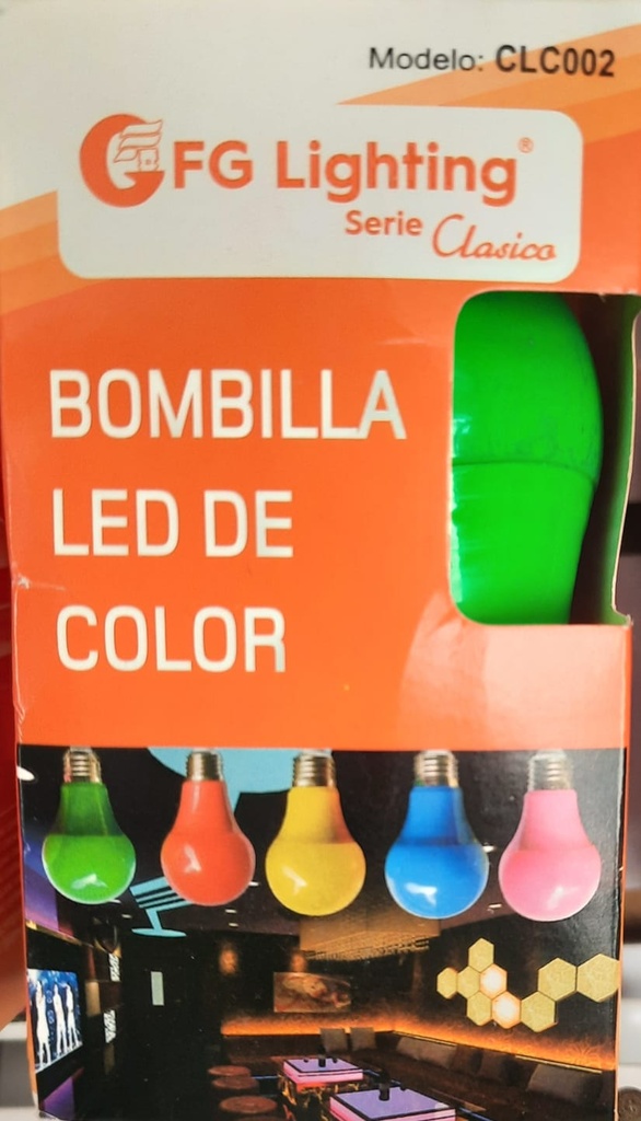 FOCO LED DE 3W VERDE FG LIGHTING