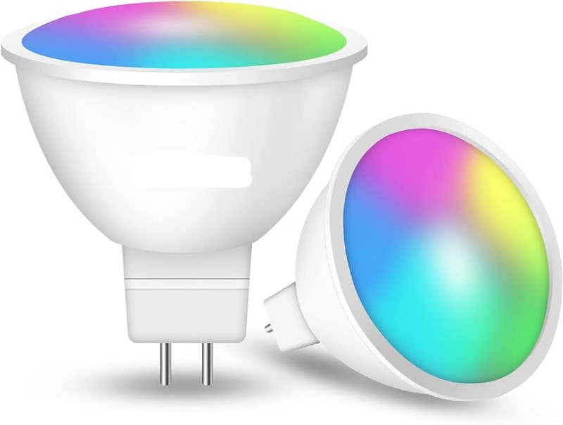 FOCO LED MR16 GU5.3 5W LUZ A COLOR FG LIGHTING