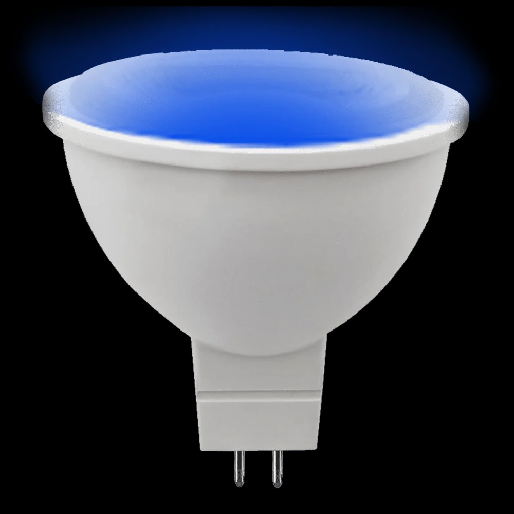 FOCO LED MR16 GU5.3 5W LUZ AZUL FG LIGHTING
