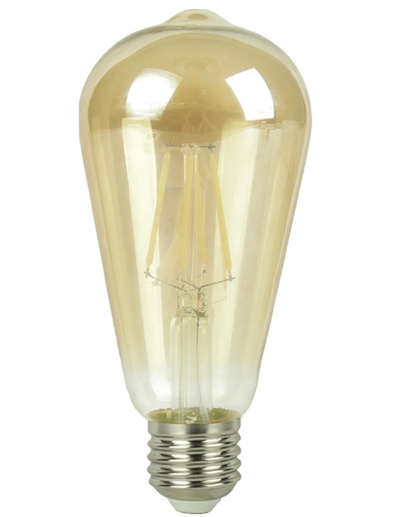 FOCO LED TRANSPARENTE 4W 35MM AMBAR