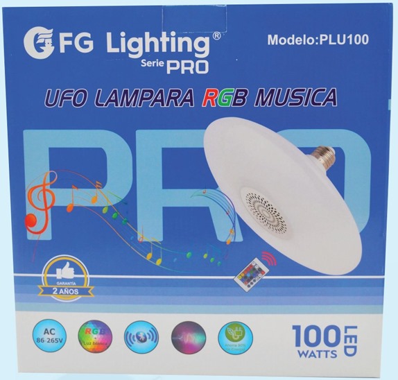 FOCO LED UFO BLUETOOTH 100W FG LIGHTING
