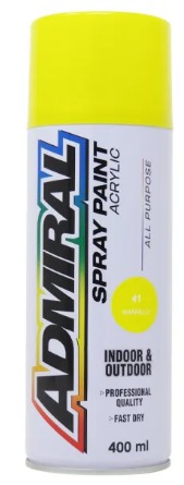 PINTURA SPRAY AMARILLO ADMIRAL