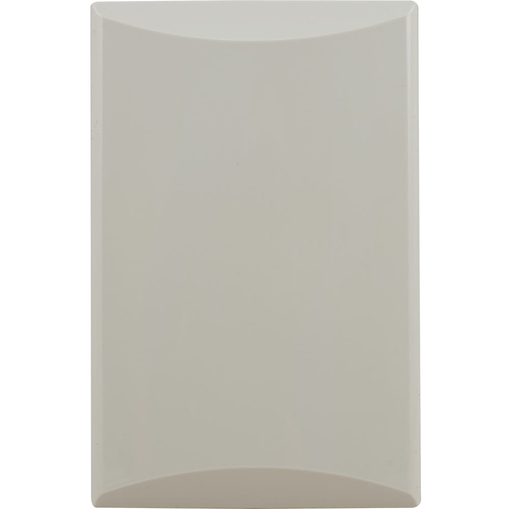 PLACA CIEGA MARFIL PLATA EAGLE