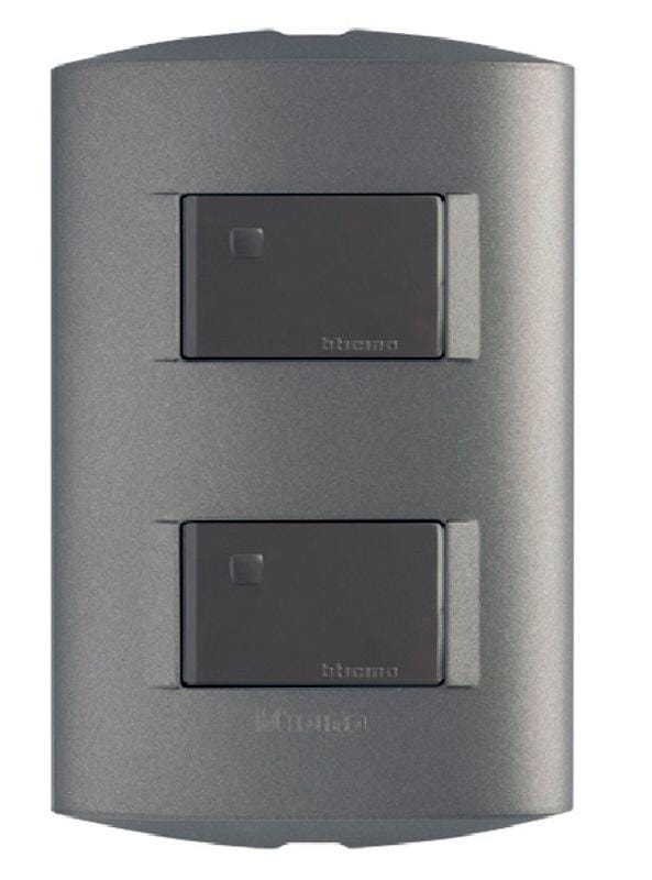 SWITCH DOBLE 15A MODUS STYLE TERRAMINK BTICINO