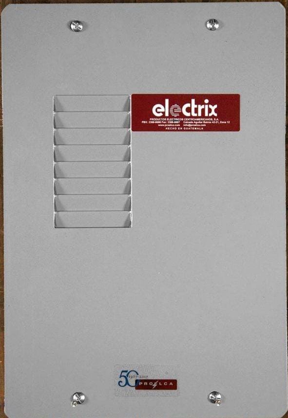 TABLERO 4 POLOS 4X125A ELECTRIX