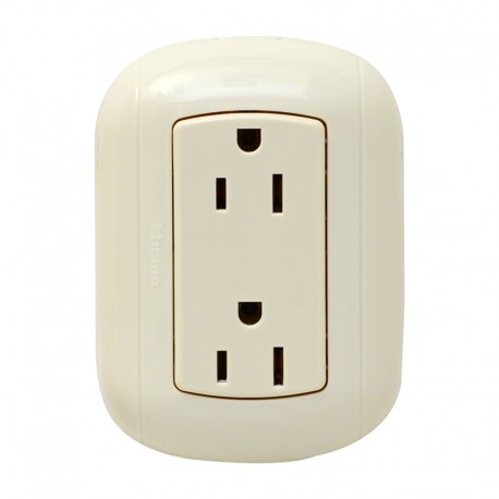 TOMA DOBLE POLARIZADA S/PONER DECORATIVO FG LIGHTING