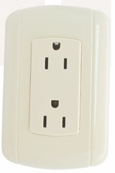 TOMA DUPLEX POLARIZADA P/CAJA 15A FG LIGTING