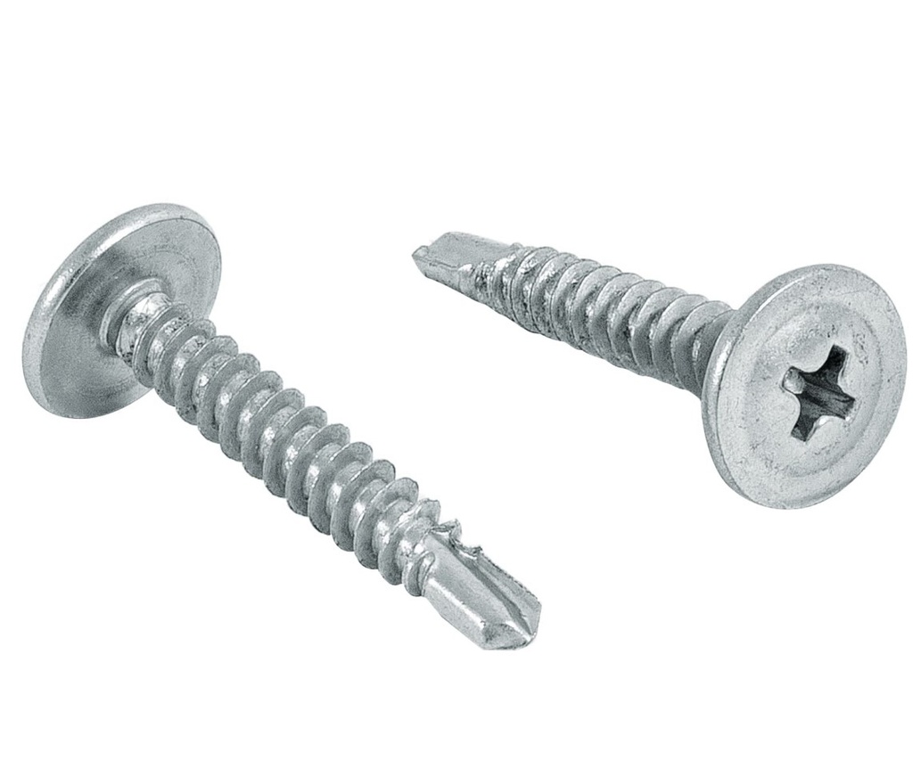 TORNILLO PUNTA BROCA CABEZA CRUZ FIERO 8 X 1 1/2