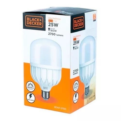 LAMPARA ALTA POTENCIA 25 W BLACK & DECKER
