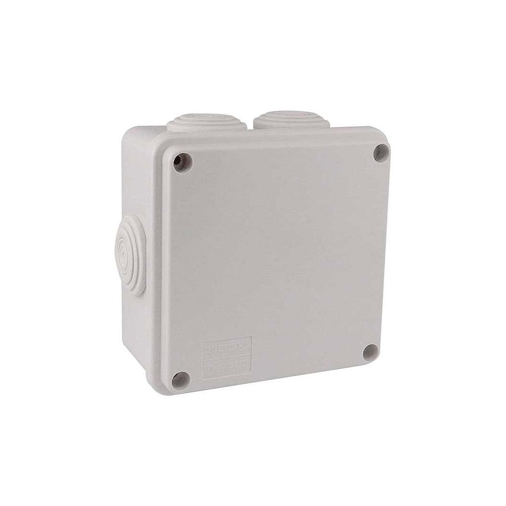 CAJA PLEXO P/INTEMPERIE 100X100X50MM TIBOX