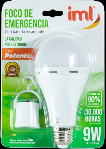 FOCO LED EMERGENCIA 9W IML