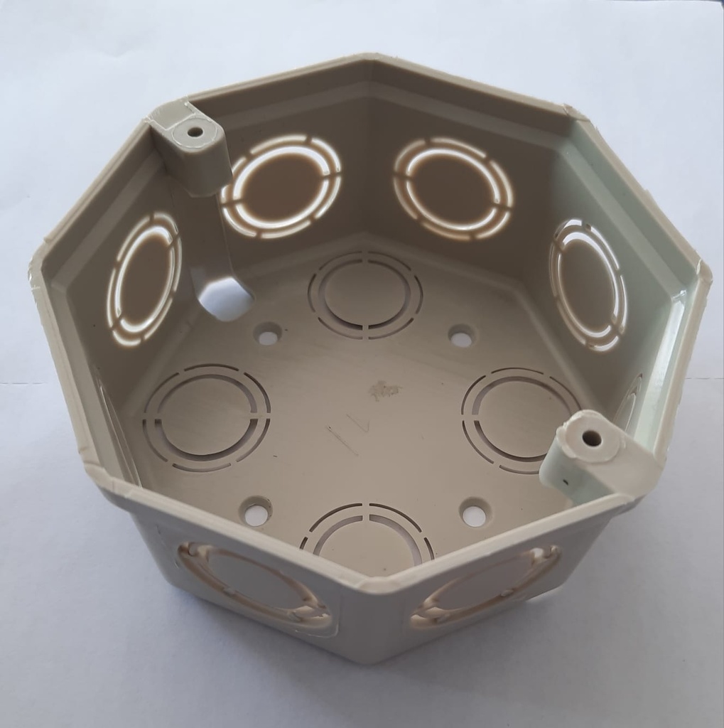 CAJA OCTAGONAL BLANCO