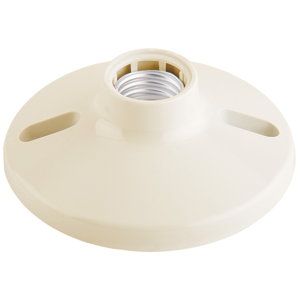 PLAFONERA PLASTICO 150V S/P MARFIL EAGLE