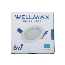 LAMPARA LED OJO DE BUEY 5 6W DL BLANCO WELLMAX