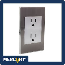 ARMADURA DOBLE POLO 15A GRIS MERCURY