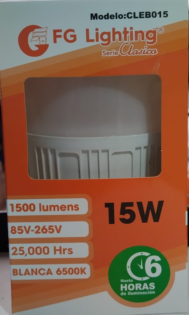 FOCO LED DE EMERGENCIA 15W FG LIGHTING