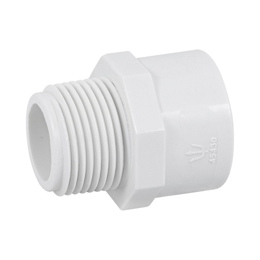 [A2112] ADAPTADOR MACHO PVC 1