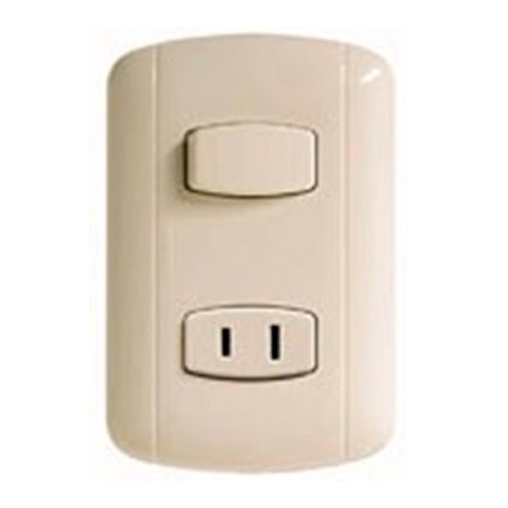 [CAE004] ARMADURA COMBINADO 1 TOMA 1 APAGADOR FG LIGHTING