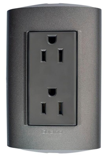 [AE2228E2GTI] ARMADURA DOBLE POLARIZADA 15A TERRAMINK MODUS STYLE BTICINO