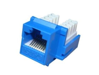 [EPA005] ARMADURA PARA DATO RJ45 CATEGORIA 5E AZUL LNT