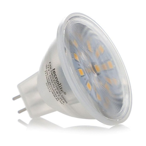 [MR16-SMDLED/2.3WAM] BOMBILLA LED MR16 AMARILLO 2.3W TECNO LITE