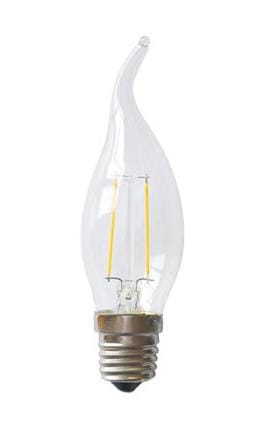 [LT-E14/2W-W] BOMBILLA LED TIPO VELA 2W DL LIGHT-TEC