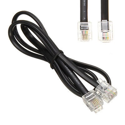 [KR-209-15WH] CABLE PARA TELEFONO DE 15FT MIYAKO USA