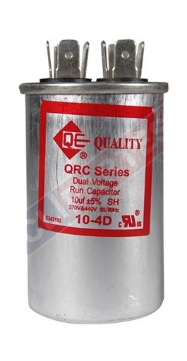 [10UF2] CAPACITOR 10UF DUAL VOLTAJE GRIS METAL QUALITY