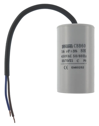 [16UF3] CAPACITOR CON CABLE 16UF