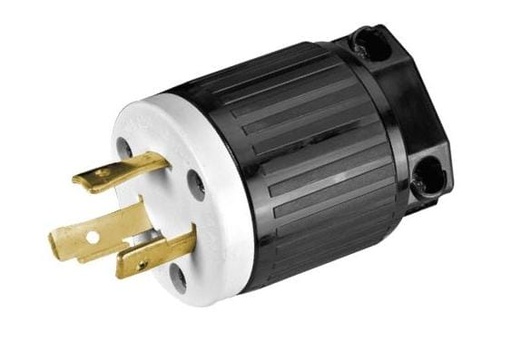 [FU1585] CLAVIJA SEGURIDAD MEDIA VUELTA 3P 15A 125V FULGORE