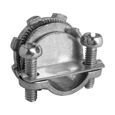 [C-50/NC-301] CONECTOR BX RECTO 1/2 CON ABRAZADERA P/CABLE TSJ