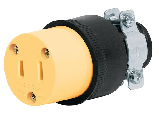 [46119] TOMA DE PENDULO P/2P C/ABRAZADERA VOLTECK