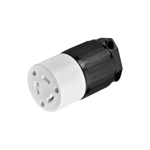 [FU1592] CONTACTO EXTENSION SEGURIDAD MEDIA VUELTA 15A 277V FULGORE